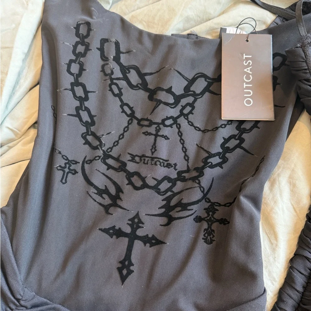 NWT Black Outcast Dress - Picture 1 of 3